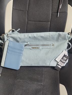 Light Blue Madden NYC Bag with Wallet